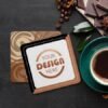Customized Photo Printed Square Shaped Tea & Coffee Coasters
